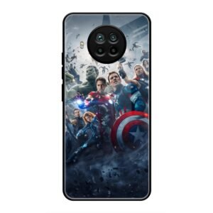 Avengers Glass Case for Mi 11 Lite
