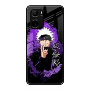 Gojo Satoru - The Honored One Glass Case for Mi 10X