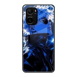 Neon Halo Warrior Glass Case for Mi 10X