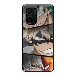 Determined Heroes Glass Case for Mi 10X