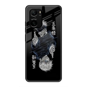 Duality of Satoru Gojo Glass Case for Mi 10X