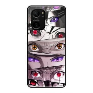 Eyes of the Uchiha Clan Glass Case for Mi 10X
