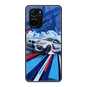 Dynamic BMW M2 Art Glass Case for Mi 10X