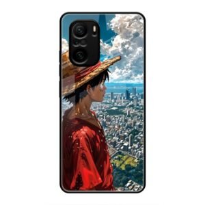 Straw Hat Overlooking the City Glass Case for Mi 10X