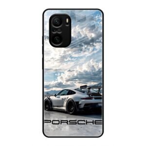 Porsche Under the Clouds Glass Case for Mi 10X