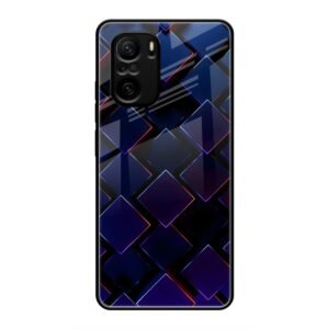 3D Square Glass Case for Mi 10X