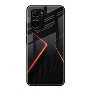Abstract Line Glass Case for Mi 10X