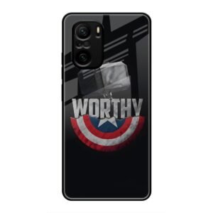 Thor and Caption America Glass Case for Mi 10X