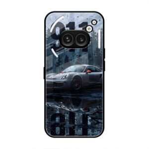 Ghost in the Fog Glass Case for Nothing Phone 2a
