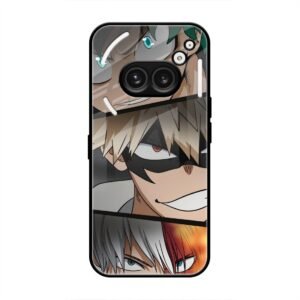 Determined Heroes Glass Case for Nothing Phone 2a