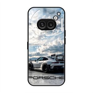 Porsche Under the Clouds Glass Case for Nothing Phone 2a