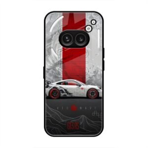 GT3 RS Heo Wave Glass Case for Nothing Phone 2a