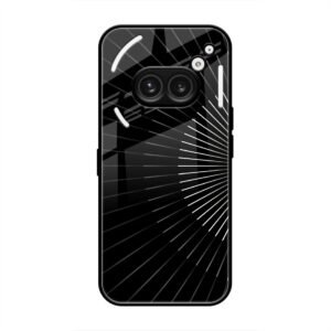 Lines Illusion Glass Case for Nothing Phone 2a