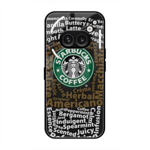 Starbucks Coffee Name Glass Case for Nothing Phone 2a