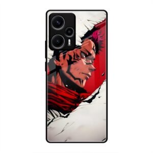 Torn Reality The Marked Warrior Glass Case for Poco F5