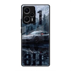 Ghost in the Fog Glass Case for Poco F5