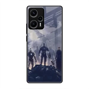 Caption America Glass Case for Poco F5