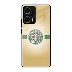 Starbucks Glass Case for Poco F5