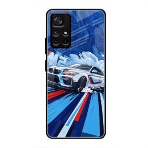 Dynamic BMW M2 Art Glass Case for Poco M4 Pro