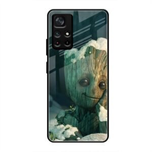 Groot Glass Case for Poco M4 Pro