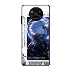 Jujutsu Kaisen Character Poster Glass Case for Poco X3 Pro