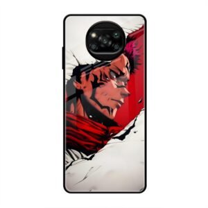 Torn Reality The Marked Warrior Glass Case for Poco X3 Pro