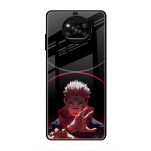 Mystical Energy Manipulation Glass Case for Poco X3 Pro