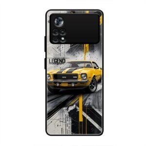 American Muscle Legacy Glass Case for Poco X4 Pro
