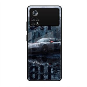 Ghost in the Fog Glass Case for Poco X4 Pro