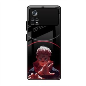 Mystical Energy Manipulation Glass Case for Poco X4 Pro