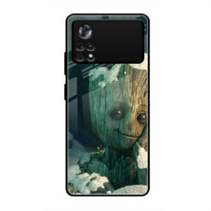 Groot Glass Case for Poco X4 Pro