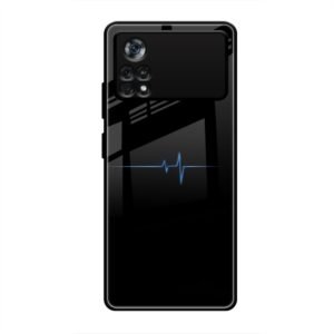 Heartbeat Glass Case for Poco X4 Pro