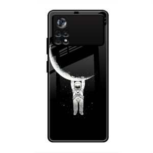 Moon Glass Case for Poco X4 Pro
