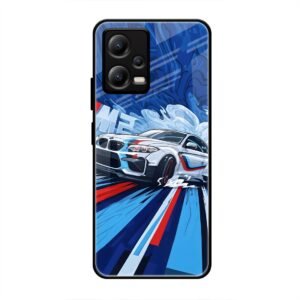 Dynamic BMW M2 Art Glass Case for Poco X5