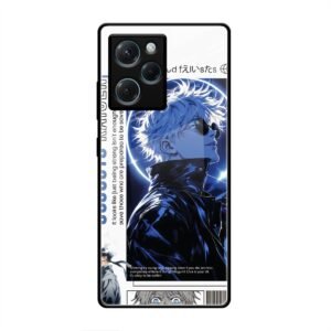 Jujutsu Kaisen Character Poster Glass Case for Poco X5 Pro