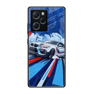 Dynamic BMW M2 Art Glass Case for Poco X5 Pro