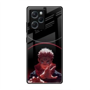Mystical Energy Manipulation Glass Case for Poco X5 Pro