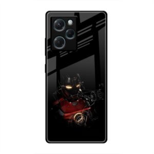Iron Man Glass Case for Poco X5 Pro