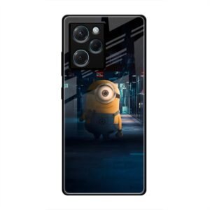 Minions Glass Case for Poco X5 Pro