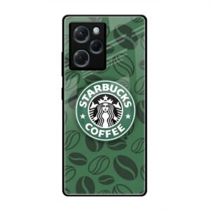 Starbucks Coffee Glass Case for Poco X5 Pro