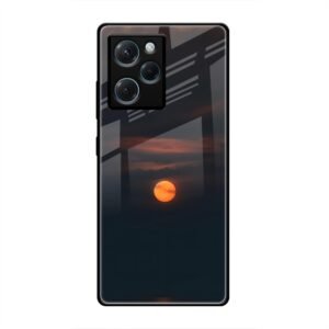 Sunset Glass Case for Poco X5 Pro