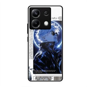 Jujutsu Kaisen Character Poster Glass Case for Poco X6