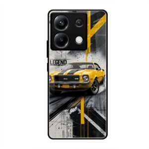 American Muscle Legacy Glass Case for Poco X6