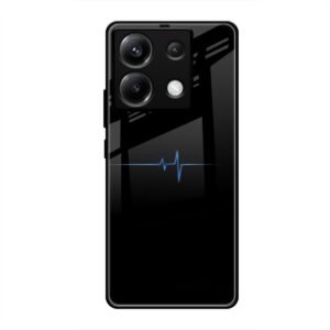 Heartbeat Glass Case for Poco X6
