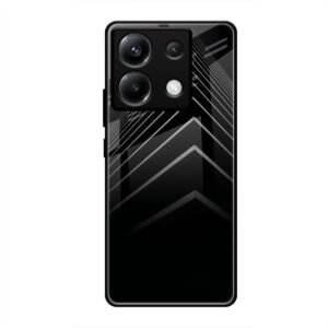 Square Illusion Glass Case for Poco X6
