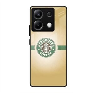 Starbucks Glass Case for Poco X6