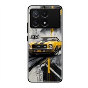 American Muscle Legacy Glass Case for Poco X6 Pro