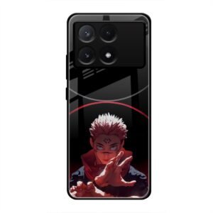 Mystical Energy Manipulation Glass Case for Poco X6 Pro