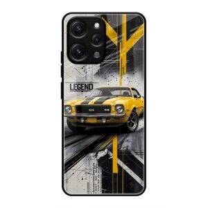 American Muscle Legacy Glass Case for Redmi 12 4G