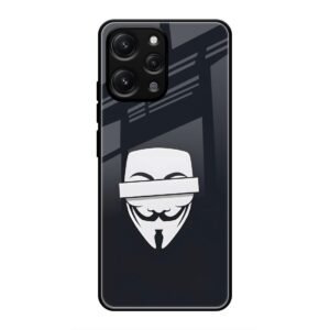 Money Hiest Glass Case for Redmi 12 4G